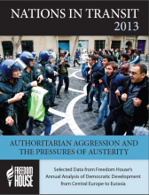 SAR report on the democratic developments in Romania was published in the Freedom House Nations in Transit 2013 study