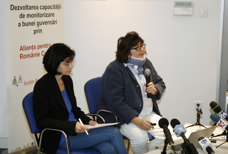 Press conference dedicated to the launch of the map of county-level corruption