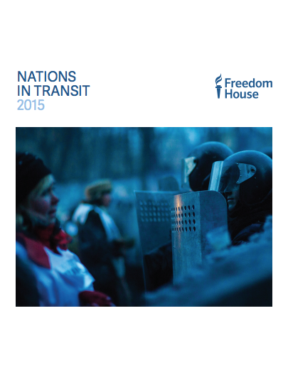 SAR has contributed to writing the Freedom House, Nations in Transit 2015 report